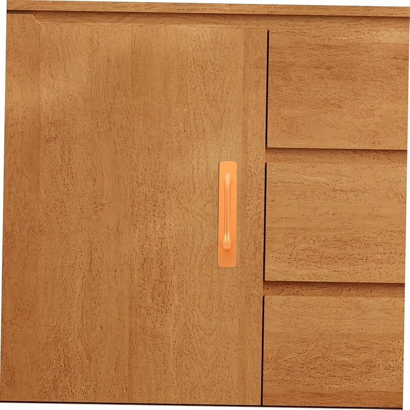 Gold Adhesive Cabinet Door Pulls 2pcs Vintage Handles for Wardrobe Drawer Sliding Doors - Image 5